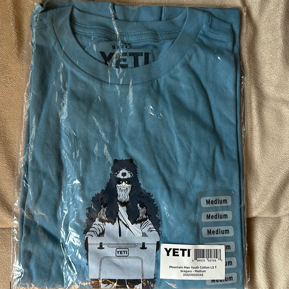 Yeti Niagara Mountain Man Long Sleeve Tshirt